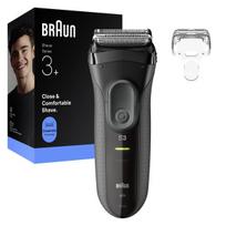 Barzdaskutė Braun Series 3+ 3000, shaver black/grey