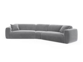 U formos minkštas kampas Micadoni Home Strino, Grey