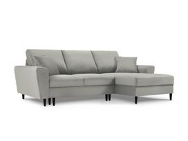 Minkštas kampas su miegojimo funkcija Micadoni Home Kyoto, Light Grey
