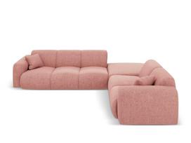 U formos minkštas kampas Micadoni Home Nolio, Pink