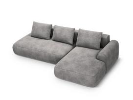 Minkštas kampas su miegojimo funkcija Micadoni Home Calma, Grey