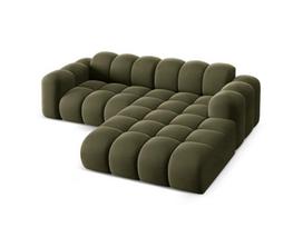 L formos minkštas kampas Micadoni Home Treno, Green