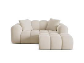 L formos minkštas kampas Micadoni Home Treno, Dark Beige