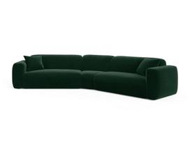 U formos minkštas kampas Micadoni Home Strino, Bottle Green