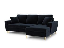Minkštas kampas su miegojimo funkcija Micadoni Home Kyoto, Dark Blue