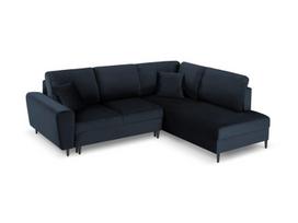 Minkštas kampas su miegojimo funkcija Micadoni Home Kyoto, Dark Blue
