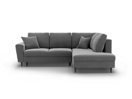 Minkštas kampas su miegojimo funkcija Micadoni Home Kyoto, Light Grey