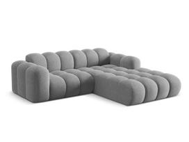 L formos minkštas kampas Micadoni Home Treno, Light Grey