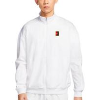 Nike Court Heritage Zip Collar Fleece Tennis Shirt Men tops FZ6926-100 M