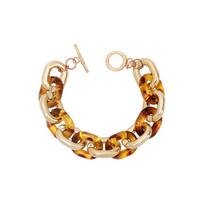 Retro ethnic style acrylic resin color matching leopard print bracelet, niche fashion personalized design sense jewelry leopardo rašto spalva