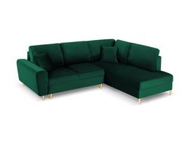 Minkštas kampas su miegojimo funkcija Micadoni Home Kyoto, Bottle Green
