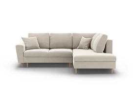 Minkštas kampas su miegojimo funkcija Micadoni Home Kyoto, Light Beige