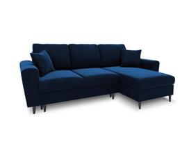 Minkštas kampas su miegojimo funkcija Micadoni Home Kyoto, Royal Blue