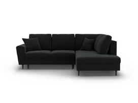 Minkštas kampas su miegojimo funkcija Micadoni Home Kyoto, Black