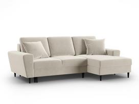 Minkštas kampas su miegojimo funkcija Micadoni Home Kyoto, Light Beige