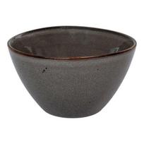 Rinkinys iš 4 pilkų ir rudų keraminių dubenėlių ø 15x9 cm