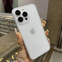 Šilumos išsklaidymo kvėpuojantis aušinantis dėklas, skirtas iPhone 16 15 14 13 12 11 Pro Max Plus, itin plonas matinis tinklelio tuščiaviduris plonas kietas dangtelis For iPhone 16