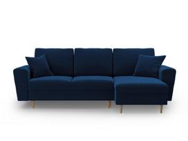 Minkštas kampas su miegojimo funkcija Micadoni Home Kyoto, Royal Blue