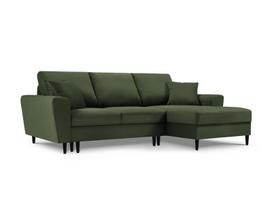 Minkštas kampas su miegojimo funkcija Micadoni Home Kyoto, Bottle Green