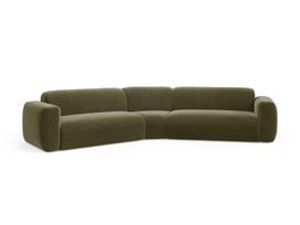 U formos minkštas kampas Micadoni Home Strino, Green
