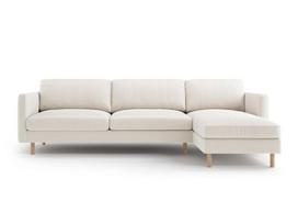 L formos minkštas kampas Micadoni Home Eden, Beige