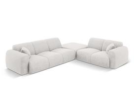 U formos minkštas kampas Micadoni Home Nolio, Light Grey