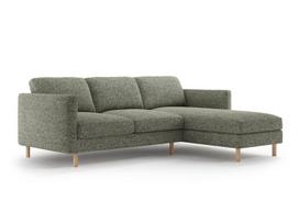 L formos minkštas kampas Micadoni Home Eden, Moss Green Melange