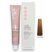 MilkShake Smoothies Semi Permanent Color plaukų dažai - 7.33/7GG Medium Warm Golden Blonde