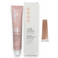 MilkShake Smoothies Semi Permanent Color plaukų dažai - 10.13/10AG Platinum Blonde Golden Ash