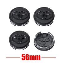4 vnt. 56/62 mm automobilio ratlankio centrinio dangtelio emblemos dekoratyvinis uždangalas Toyota Fortuner Chr Verso Prius Hiace Yaris Trd Corolla Camry