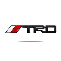 1 vnt. 3D metalinis automobilio lipdukas TRD emblema ženkliukas dekoravimo priedai Toyota GR Corolla Yaris Aygo Prius CHR Camry Auris Avensis