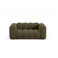 Žalios spalvos sofa iš šenilinio audinio 170 cm Lupine – Micadoni