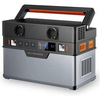 Nešiojama elektrinė 700W, didelio našumo saulės baterija 606 Wh/164000 mAh, skirta lauko sąlygoms juoda