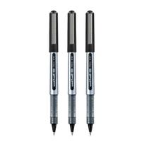 uni-ball Eye UB150 0.5mm Roller Ball Pen Black Ink Pack of 3 Smooth Writing Office School Use