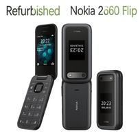 Atnaujintas Nokia Original Nokia 2660 Flip 4G  (2022 m) LTE 4G paprastas mobilusis telefonas su viena / dviem SIM kortelėmis No charger raudona
