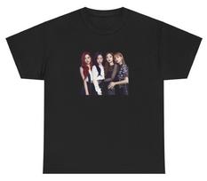 Blackpink marškinėliai Born Pink Kpop gerbėjų atributika Pasaulinės gastroles Korėja Muzikos gerbėjo dovana Marškinėliai Unisex L