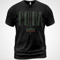 Medvilninis T-shirt Led Zeppelin Coda Albumo Marškinėliai Robert Plant John Bonham Jimmy Page Unisex T-shirt S