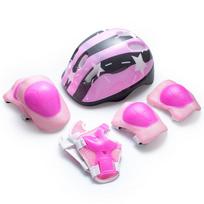 7Pcs Kids Roller Skating Safety Set Helmet Knee Elbow Pads for Skate Bike Scooter Protection Boys Girls