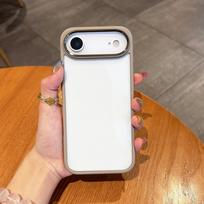 Transparent Silicone Frame Bumper Case For iPhone 17 Air 16 16E 15 14 13 12 Mini 11 Plus Pro Max Lens Ring Protective Hard Cover iPhone Air