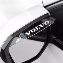 2 vnt. Automobilio šoninio galinio vaizdo veidrodėlio lietaus antakis Skydelis Lietaus apsauga Dangtelis Volvo XC90 V90 V60 XC60 V40 S80 S60 S90 C40 XC40 skaidri
