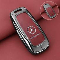 2025 Naujas odinis automobilio raktų dėklas dangtelis Mercedes Benz A C E G klasėms GLC CLE CLA GLB GLS W177 W205 W213 W222 X167 AMG Raktų apvalkalas P