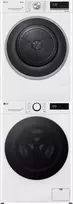LG F4Y5VYP1W washing machine and LG RH80V9AV7N tumble dryer