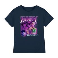 K-Pop Demon Hunters - Huntrix Huntr/X Zoey Bootleg Kids T Shirt, Blue 160