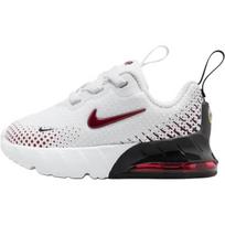 Nike Air Max Phoenix TD Balti Juodi Komandinio Raudonumo Kūdikio Sportbačiai HF7051-105 23.5