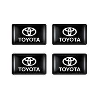 2026 Nauja Toyota 4/10 vnt. Automobilio Interjero Lipdukai Ženkleliai Auto Stiliaus Dekoro Aksesuarai Toyota Rav4 Yaris hilux prius a