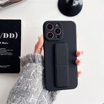 For iPhone 15 14 13 Pro Max Case Wrist Strap Magnetic Stand Kickstand Silicone Protective Case for iPhone 11 12 XS 7 8 Support For iPhone 14 juoda