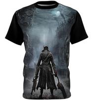 Bloodborne Grafinis T-shirt Unisex VISI DYDŽIAI Unisex T-shirt S