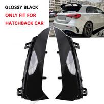 Automobilio galinio buferio apdailos lūpa spoileris Mercedes Benz A klasės W177 A200 A220 A35 AMG hečbekui 2018 - HB Carbon Look