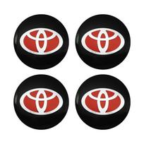 56mm Automobilio rato stebulės centrinis dangtelis Aliuminio Metalo Logotipo Lipdukai Toyota Rav4 Corolla Camry Aqua Auris Cross Yaris TRD Prius GR