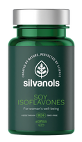 SILVANOLS Soy Isoflavones kapsulės, 60 vnt.